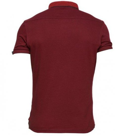 Mish Mash Stein Oxblood - Polokošile - Polokošile 2XL-8XL - Trička s límečkem 2XL-8XL