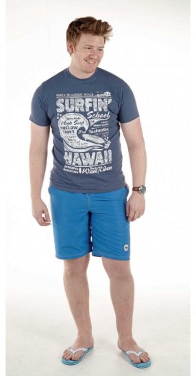 D555 Francis Blue T-shirt - Trička - Trička nadměrné velikosti - 2XL-14XL