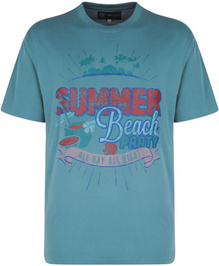 Kam Jeans Summer Beach 2-pack T-shirt - Trička - Trička nadměrné velikosti - 2XL-14XL