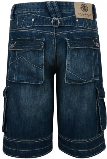 Kam Jeans Mario Cargo Shorts - Šortky - Šortky Nadměrné Velikosti W40-W60