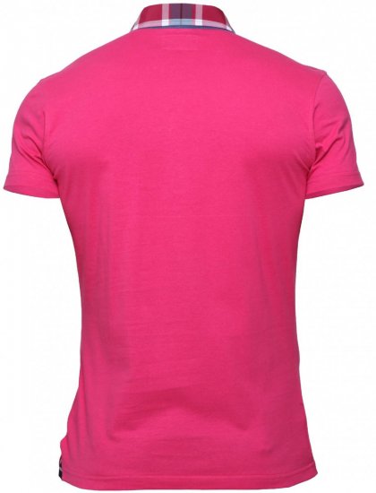Mish Mash Polo Vinny Pink - Polokošile - Polokošile 2XL-8XL - Trička s límečkem 2XL-8XL