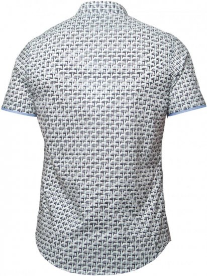 Mish Mash Tadley Mint-Navy - Košile - Košile 2XL-10XL