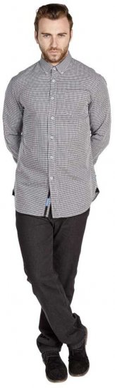 D555 Garret Shirt With Contrast Details - Košile - Košile 2XL-10XL