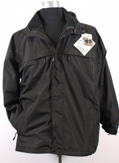 Marc & Mark 3-in-1 Lech Tech-jacket Black - Bundy - Bundy Nadměrné Velikosti - 2XL-8XL