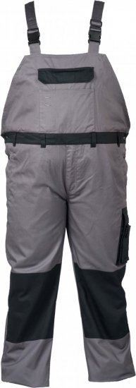 Marc & Mark Work-bib Grey - Pracovní oděvy - Pracovní Oděvy 3XL-6XL