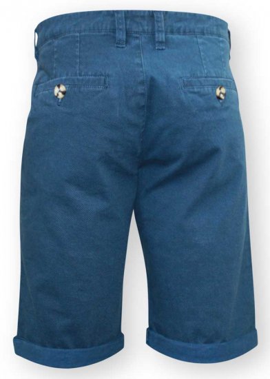 D555 Bruce Chino Short Blue - Šortky - Šortky Nadměrné Velikosti W40-W60