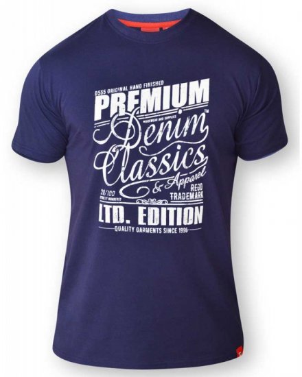 D555 JAIDEN Short Sleeve Shirt & T-shirt Combo - Košile - Košile 2XL-10XL