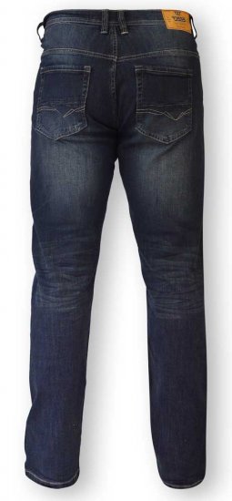 D555 BOURNE Tapered Dark Vintage Stretch Jeans - Džíny & kalhoty - Džíny a Kalhoty - W40-W70