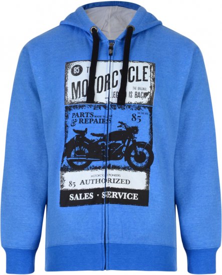 Kam Jeans 790 Motorcycle Hoodie - Mikiny & Mikiny s kapucí - Mikiny & Mikiny s kapucí 2XL-12XL