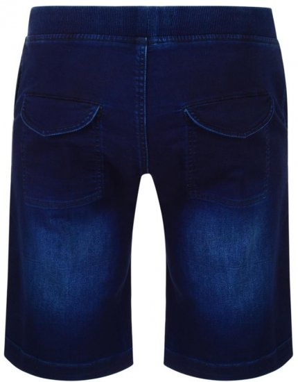 Kam Jeans Knitted Denim Shorts - Šortky - Šortky Nadměrné Velikosti W40-W60