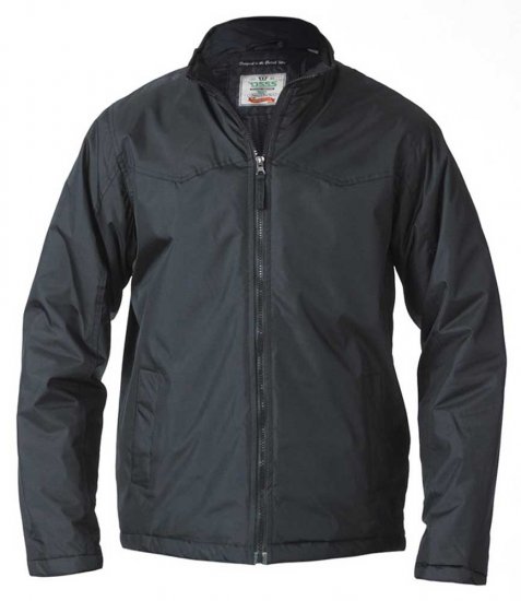 D555 Rayford Light Padded Jacket Black - Bundy - Bundy Nadměrné Velikosti - 2XL-8XL