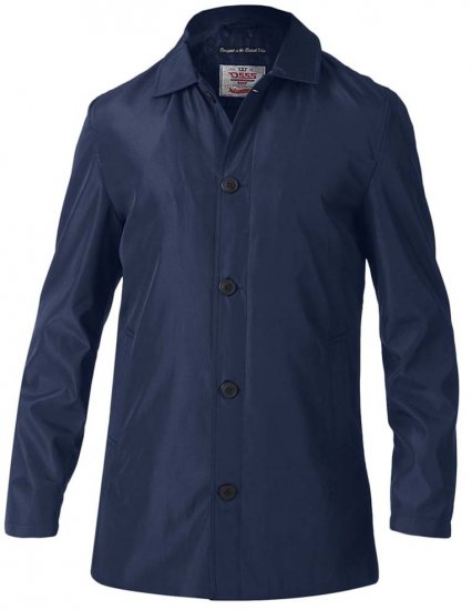 D555 Hampton Raincoat Navy - Bundy - Bundy Nadměrné Velikosti - 2XL-8XL