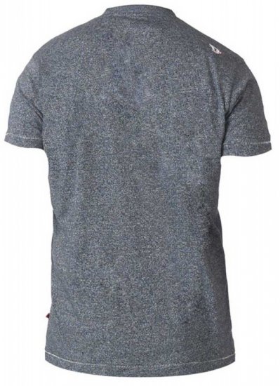 D555 Lorne T-shirt Grey Twist - Trička - Trička nadměrné velikosti - 2XL-14XL