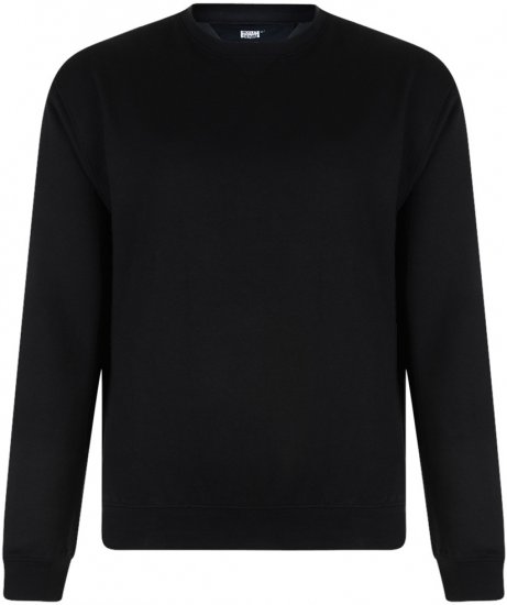 Motley Denim Sweatshirt Black - Mikiny & mikiny s kapucí - Mikiny & Mikiny s kapucí 2XL-12XL