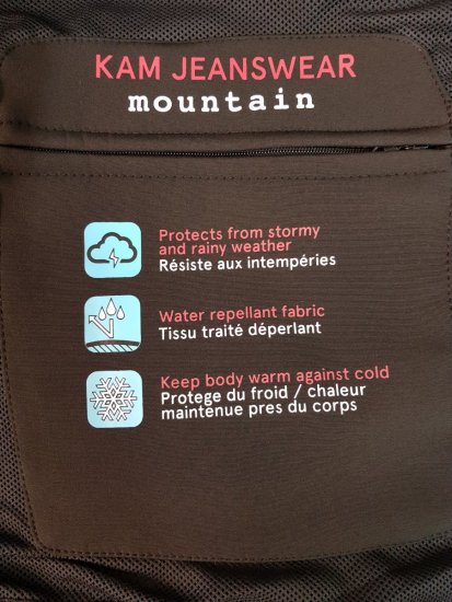 Kam Jeans Lehká bunda - Bundy - Bundy Nadměrné Velikosti - 2XL-8XL