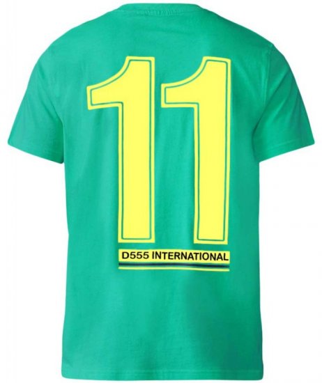 D555 Ricardo T-shirt Green - Trička - Trička nadměrné velikosti - 2XL-14XL
