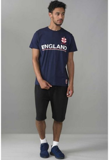 D555 Leon T-shirt Navy - Trička - Trička nadměrné velikosti - 2XL-14XL