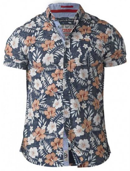 D555 Huxley Hawaii Shirt - Košile - Košile 2XL-10XL