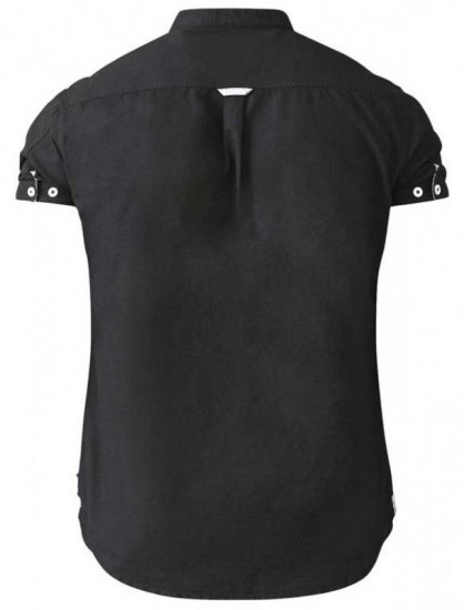 D555 Dwight Short Sleeve Shirt Black - Košile - Košile 2XL-10XL