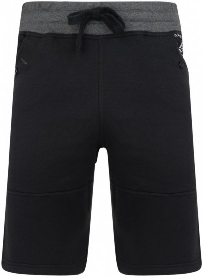 Kam Jeans 316 Jogger Shorts Black - Tepláky & Kraťasy - Tepláky a Teplákové Kraťasy 2XL-12XL