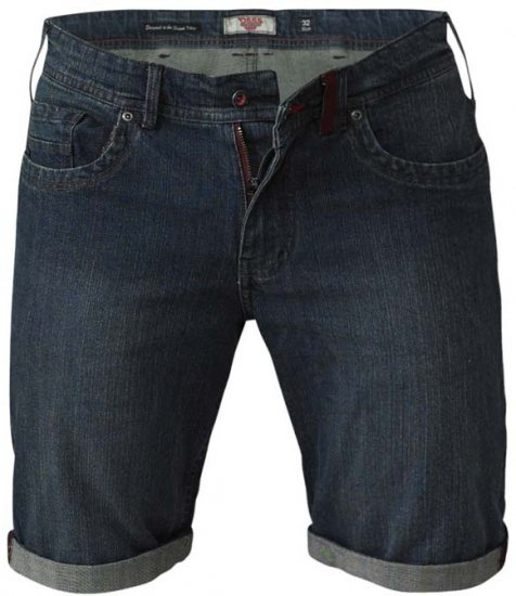 D555 Arix Denim Stretch Shorts - Šortky - Šortky Nadměrné Velikosti W40-W60