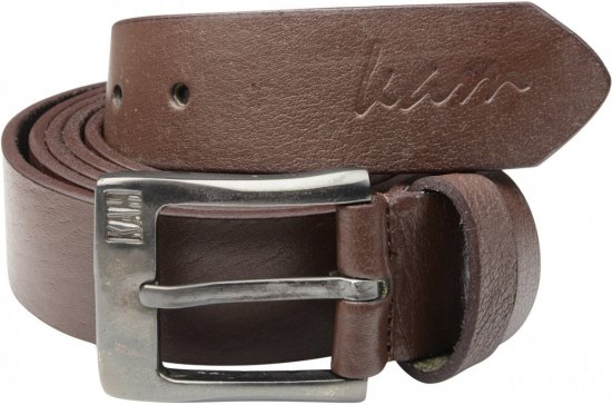 Kam Jeans 913 Jeans Belt Genuine Leather Brown , 3,5cm - Pásky - Pásky W40-W70/2XL-8XL
