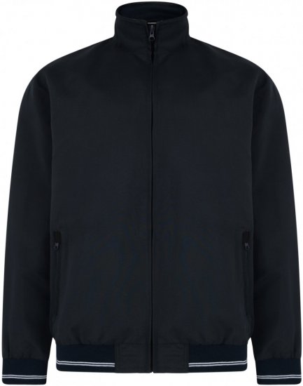 Kam Jeans 436 Summer Jacket Black - Bundy - Bundy Nadměrné Velikosti - 2XL-8XL