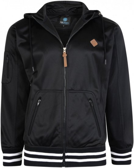 Kam Jeans 799 Tricot Hoody Black - Mikiny & mikiny s kapucí - Mikiny & Mikiny s kapucí 2XL-12XL