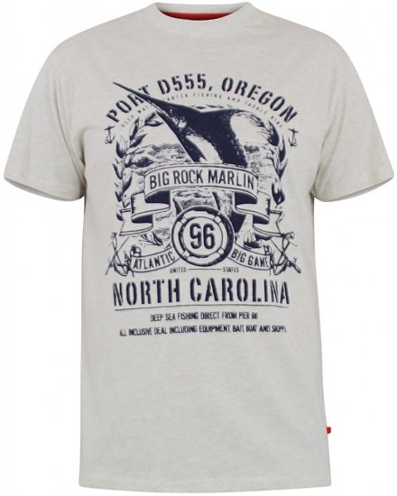 D555 Genoa Short Sleeve Shirt & T-shirt Combo - Košile - Košile 2XL-10XL