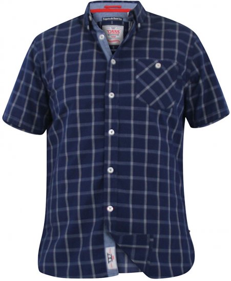 D555 Liberty Short Sleeve Shirt & T-shirt Combo - Košile - Košile 2XL-10XL