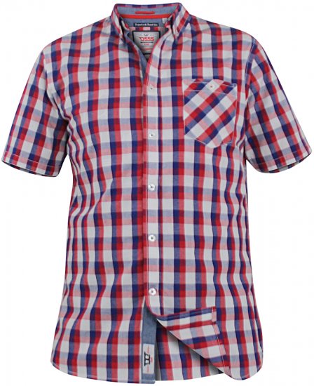 D555 Hadwin Short Sleeve Shirt & T-shirt Combo - Košile - Košile 2XL-10XL