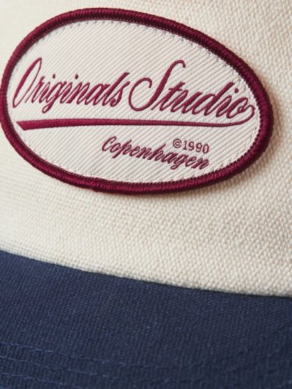 Jack & Jones Loose Norrebro Kšiltovka Béžová - Kšiltovky - 