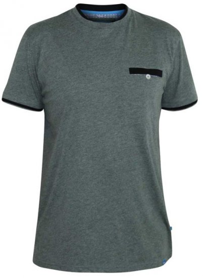 D555 Nelly T-shirt Khaki - Trička - Trička nadměrné velikosti - 2XL-14XL