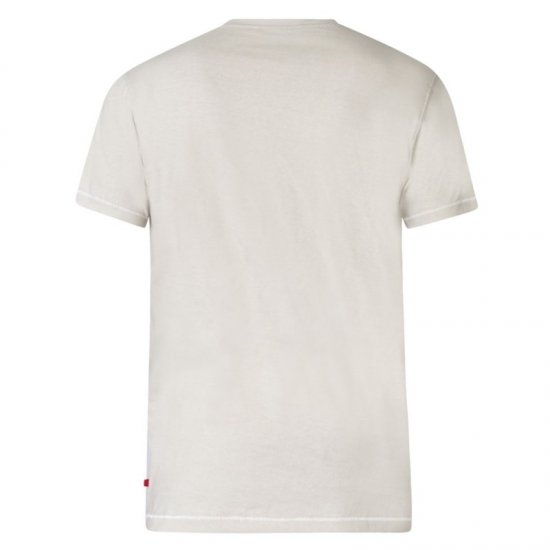 D555 Gordon T-shirt Pale Khaki - Trička - Trička nadměrné velikosti - 2XL-14XL