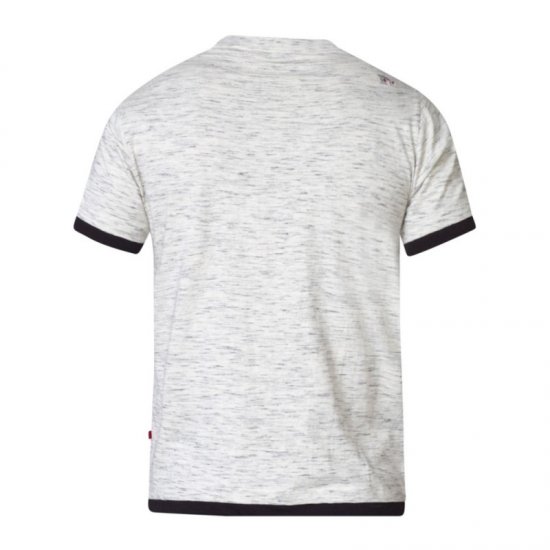 D555 Merlin T-shirt Grey - Trička - Trička nadměrné velikosti - 2XL-14XL
