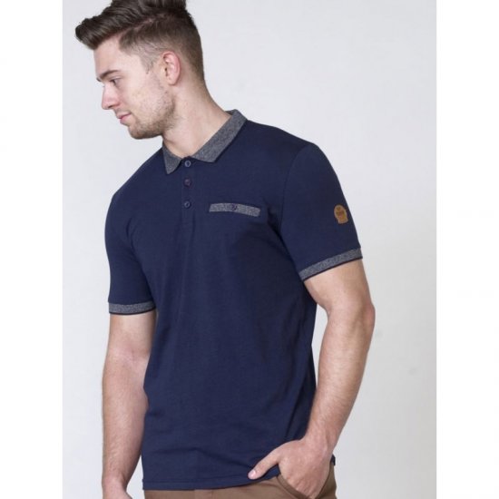D555 Walker Polo Navy - Polokošile - Polokošile 2XL-8XL - Trička s límečkem 2XL-8XL