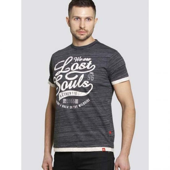 D555 Maiden T-shirt Black - Trička - Trička nadměrné velikosti - 2XL-14XL