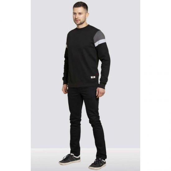 D555 Clermont Sweatshirt Black - Mikiny & mikiny s kapucí - Mikiny & Mikiny s kapucí 2XL-12XL