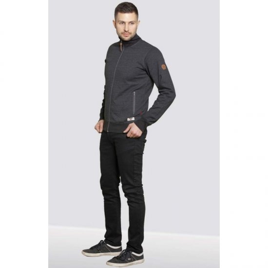D555 Buxton Full Zip Sweatshirt Black - Mikiny & mikiny s kapucí - Mikiny & Mikiny s kapucí 2XL-12XL