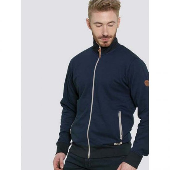 D555 Buxton Full Zip Sweatshirt Navy - Mikiny & mikiny s kapucí - Mikiny & Mikiny s kapucí 2XL-12XL