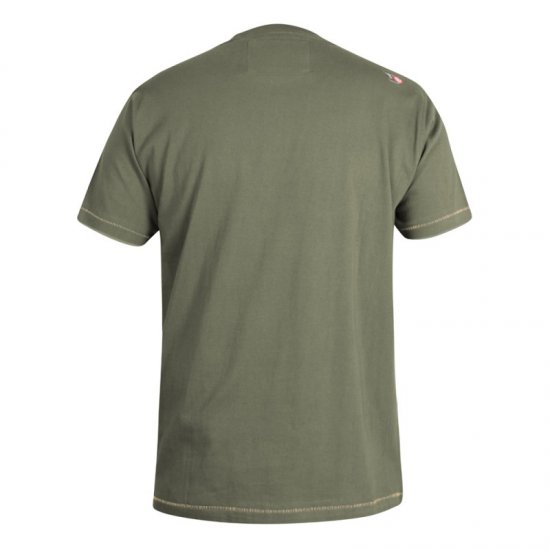 D555 Stanley T-shirt Khaki - Trička - Trička nadměrné velikosti - 2XL-14XL