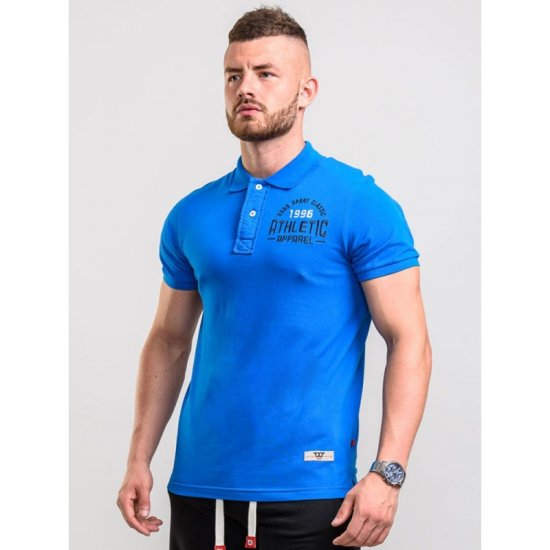 D555 Parker Polo Blue - Polokošile - Polokošile 2XL-8XL - Trička s límečkem 2XL-8XL
