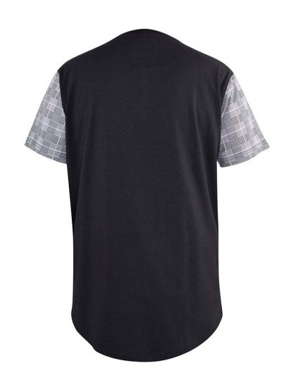 D555 Vista Couture Cut And Sew Curved Hem T-Shirt - Trička - Trička nadměrné velikosti - 2XL-14XL