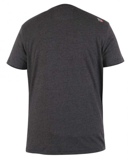 D555 Hemford Printed T-Shirt - Trička - Trička nadměrné velikosti - 2XL-14XL