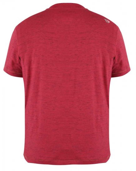 D555 Lettaford Printed T-shirt - Trička - Trička nadměrné velikosti - 2XL-14XL