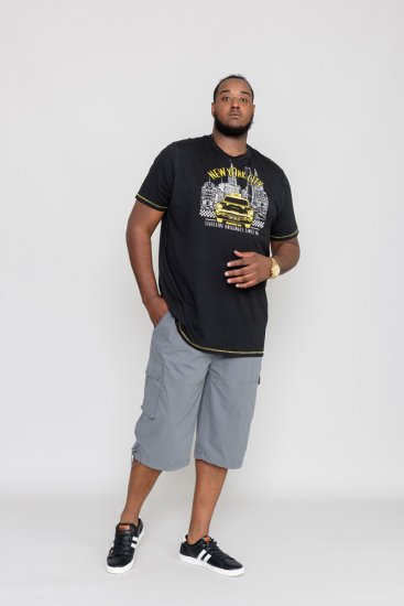 D555 WINGMORE Printed T-Shirt - Trička - Trička nadměrné velikosti - 2XL-14XL