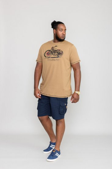 D555 RAMSGATE Printed T-Shirt - Trička - Trička nadměrné velikosti - 2XL-14XL