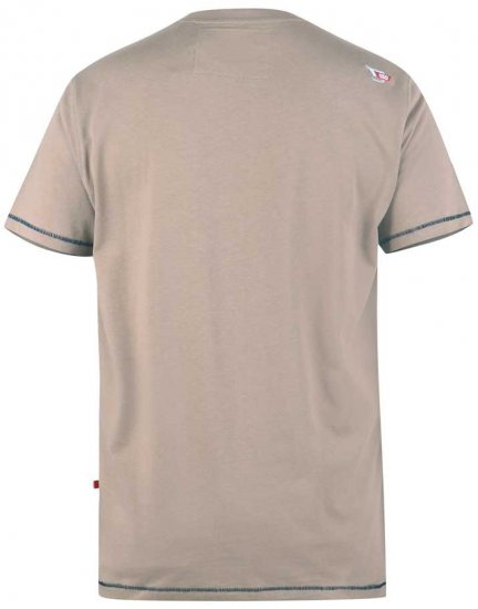 D555 RAMSGATE Printed T-Shirt - Trička - Trička nadměrné velikosti - 2XL-14XL