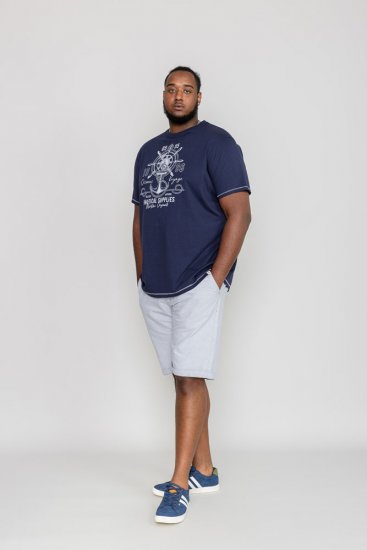 D555 CANTERBURY Printed T-Shirt - Trička - Trička nadměrné velikosti - 2XL-14XL