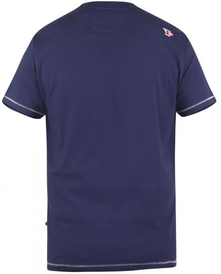 D555 CANTERBURY Printed T-Shirt - Trička - Trička nadměrné velikosti - 2XL-14XL